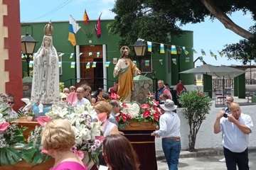 Misa, procesión y encuentro vecinal en La Higuera Canaria este domingo/TA.